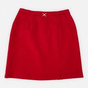 Red Vintage Miniskirt